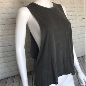 LOS ANGELES NEW YORK muscle tee